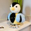 Blaumeise, Frühling-Dekoration (H317) und Kuscheltier Vogel Blanka  (A107)