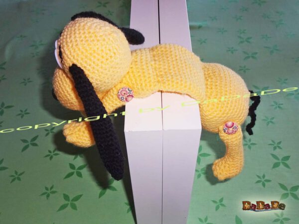 Türstopper Hund, der Klemmschutz (H601)