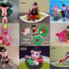 Silvester Dekoration mit Schwein