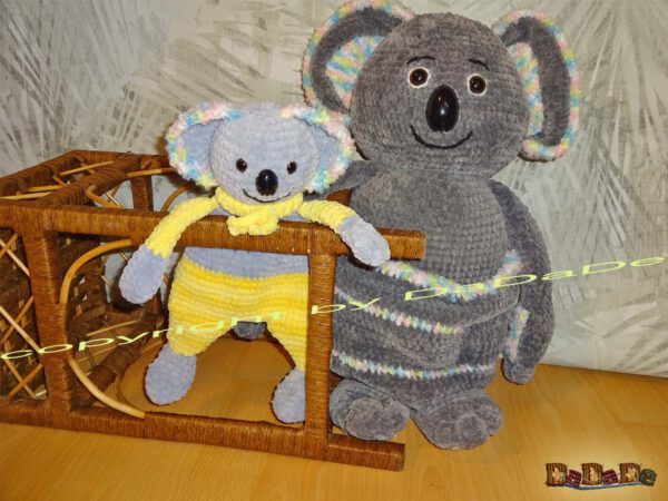 xKoala Koco mit Kiki 20 Miss Koala Koco, mit Schlafanzug-Tasche (A140)
