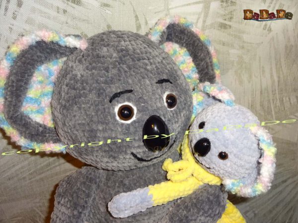 xKoala Koco mit Kiki 22 Miss Koala Koco, mit Schlafanzug-Tasche (A140)
