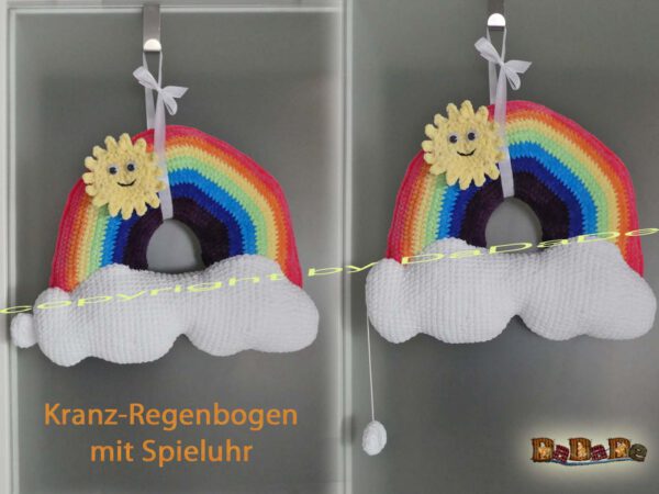 xKranz-Regenbogen 2b H000-12 - die Kränze machen das Kinderzimmer schön bunt