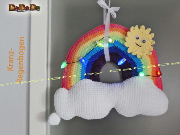 xKranz-Regenbogen 3 H000-12 - die Kränze machen das Kinderzimmer schön bunt