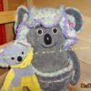 Miss Koala Koco, mit Schlafanzug-Tasche  (A140)