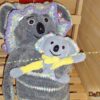 Miss Koala Koco, mit Schlafanzug-Tasche  (A140)
