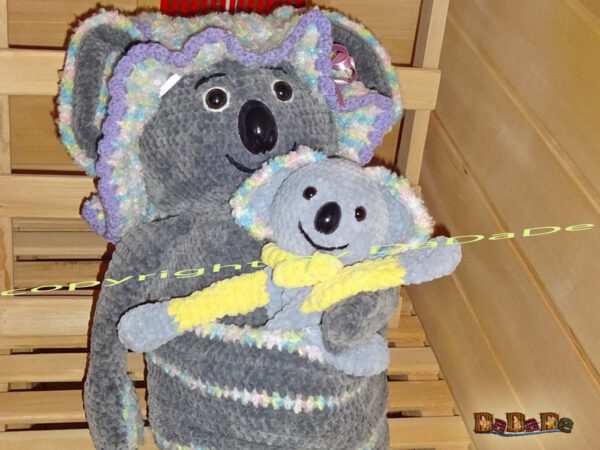 xMiss Koala Koco mit Kiki 24 Miss Koala Koco, mit Schlafanzug-Tasche (A140)