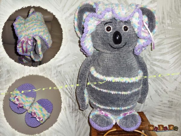 xMiss Koala Koco2 Miss Koala Koco, mit Schlafanzug-Tasche (A140)