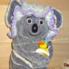 Miss Koala Koco, mit Schlafanzug-Tasche  (A140)
