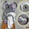 Miss Koala Koco, mit Schlafanzug-Tasche  (A140)