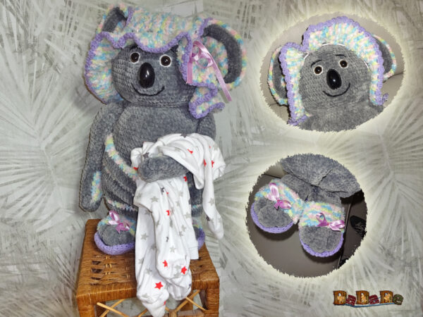 xMiss Koala Koco6 Miss Koala Koco, mit Schlafanzug-Tasche (A140)
