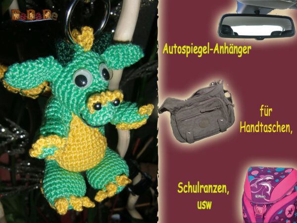 2023gr.Drachen0 Kopie A900 Schlüsselring, Taschenbaumler & Anhänger