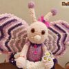 Schmetterling Friedl und Frieda Zickzack, zum Kuscheln (A129)