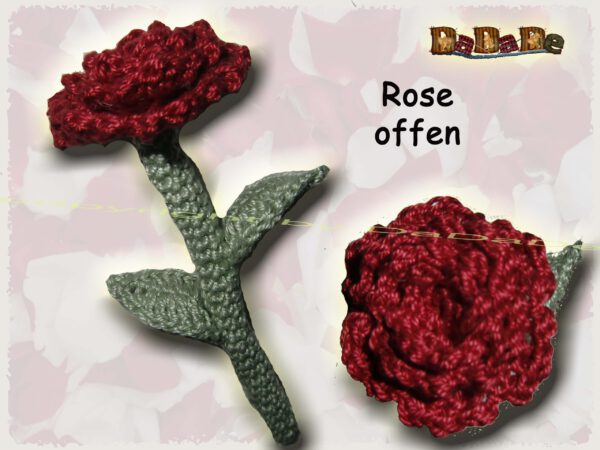 Rose3 Rose, die Blume mit Sti(e)l (H233)