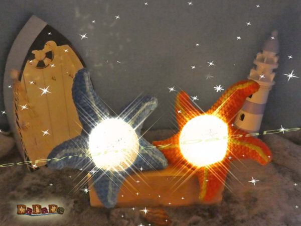 Seestern & Seepferdchen, die LED-Dekoration auch für den Sommer (L100)