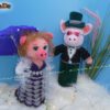 Silvester Dekoration mit Schwein