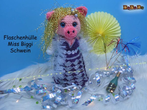 Flaschen-Verpackung Mrs. & Mr. Schwein (H577-8)