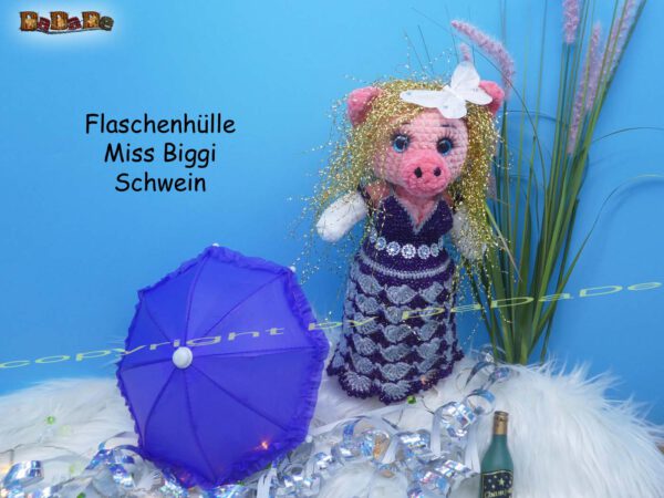 Flaschen-Verpackung Mrs. & Mr. Schwein (H577-8)