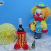 Flaschen-Verpackung, Flaschenhülle Clown (H310)