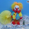 Flaschen-Verpackung, Flaschenhülle Clown (H310)