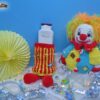 Flaschen-Verpackung, Flaschenhülle Clown (H310)