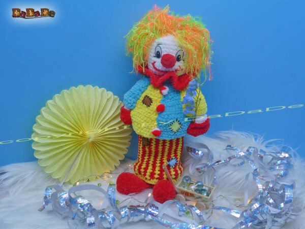 xH310 Flaschenhülle Clown 6 Flaschen-Verpackung, Flaschenhülle Clown (H310)