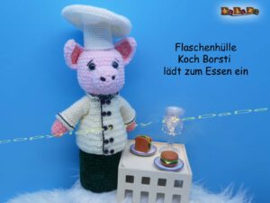 xFlaschenhülle Koch Borsti Schwein 4b