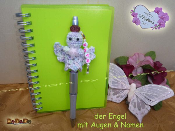 xStifte Engel 1a Stift mit Engel, der Kugelschreiber mit Deko (H712)