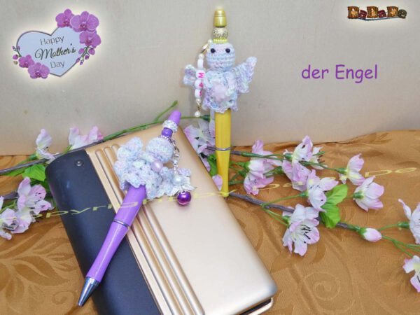 xStifte Engel 20a Stift mit Engel, der Kugelschreiber mit Deko (H712)