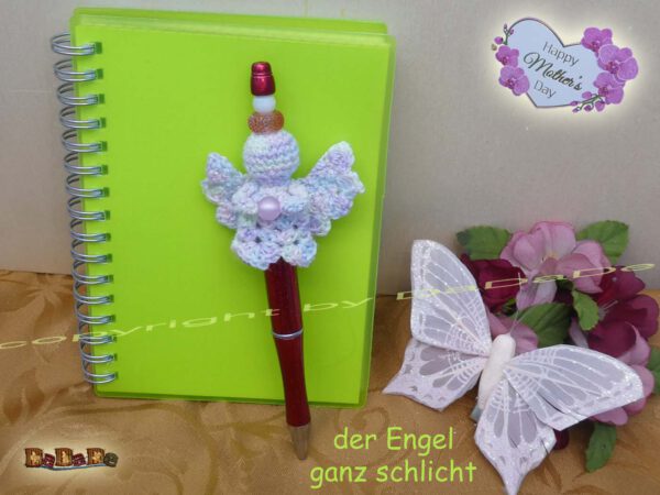 xStifte Engel 2a Stift mit Engel, der Kugelschreiber mit Deko (H712)