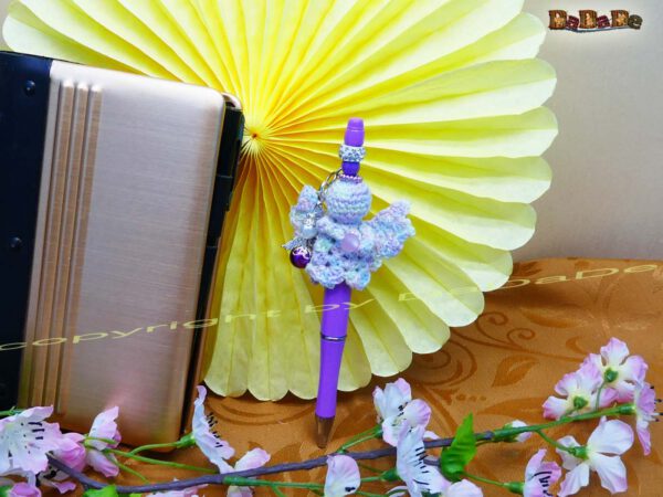 xStifte Engel 4c Stift mit Engel, der Kugelschreiber mit Deko (H712)
