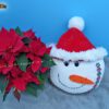 Kissen Schneemann mit Adventskalender (H163)