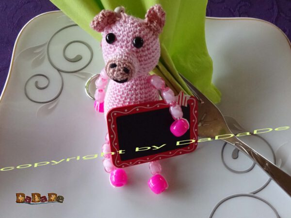 xSchlüsselanhänger Schwein 12 Schlüsselanhänger Schwein (A965)
