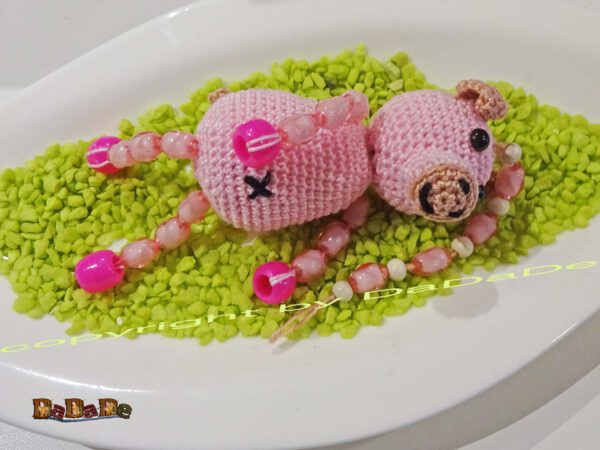 xSchlüsselanhänger Schwein 3 Schlüsselanhänger Schwein (A965)