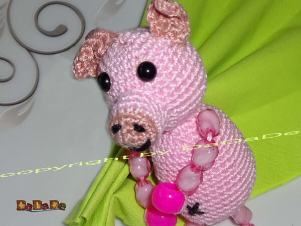 xSchlüsselanhänger Schwein 5 Schlüsselanhänger Schwein (A965)