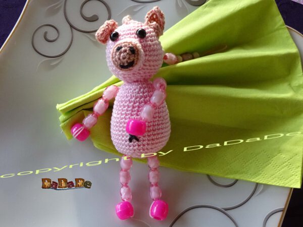 xSchlüsselanhänger Schwein 8 Schlüsselanhänger Schwein (A965)