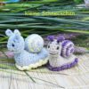 Schleimspuren-Schnecki Loisa mit Hase Hopsy (H351)