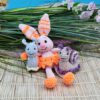 Schleimspuren-Schnecki Loisa mit Hase Hopsy (H351)