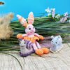 Schleimspuren-Schnecki Loisa mit Hase Hopsy (H351)