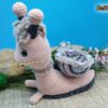 Schleimspuren-Schnecki Loisa mit Hase Hopsy (H351)