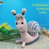 Schleimspuren-Schnecki Loisa mit Hase Hopsy (H351)