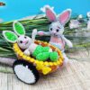 Wurm Wuppi mit Hase Flopsy (H350)