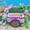 Wurm Wuppi mit Hase Flopsy (H350)