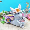 Wurm Wuppi mit Hase Flopsy (H350)