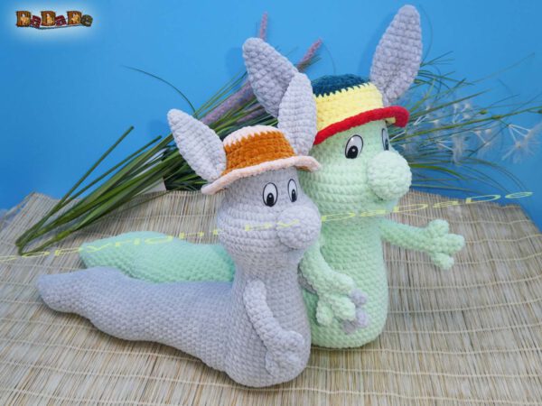 xWurm Wuppi 2 Wurm Wuppi mit Hase Flopsy (H350)