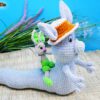 Wurm Wuppi mit Hase Flopsy (H350)