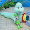Wurm Wuppi mit Hase Flopsy (H350)
