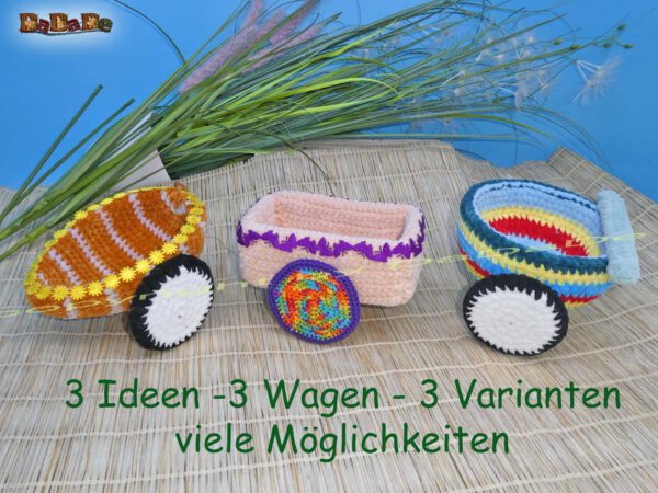 xWurm Zubehör Wagen 1 Wurm Wuppi mit Hase Flopsy (H350)