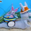 Wurm Wuppi mit Hase Flopsy (H350)