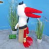 Storch Plapper-Gerdi, die Hand-Maul-Puppe (B355)